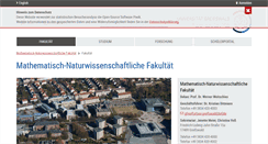 Desktop Screenshot of mnf.uni-greifswald.de